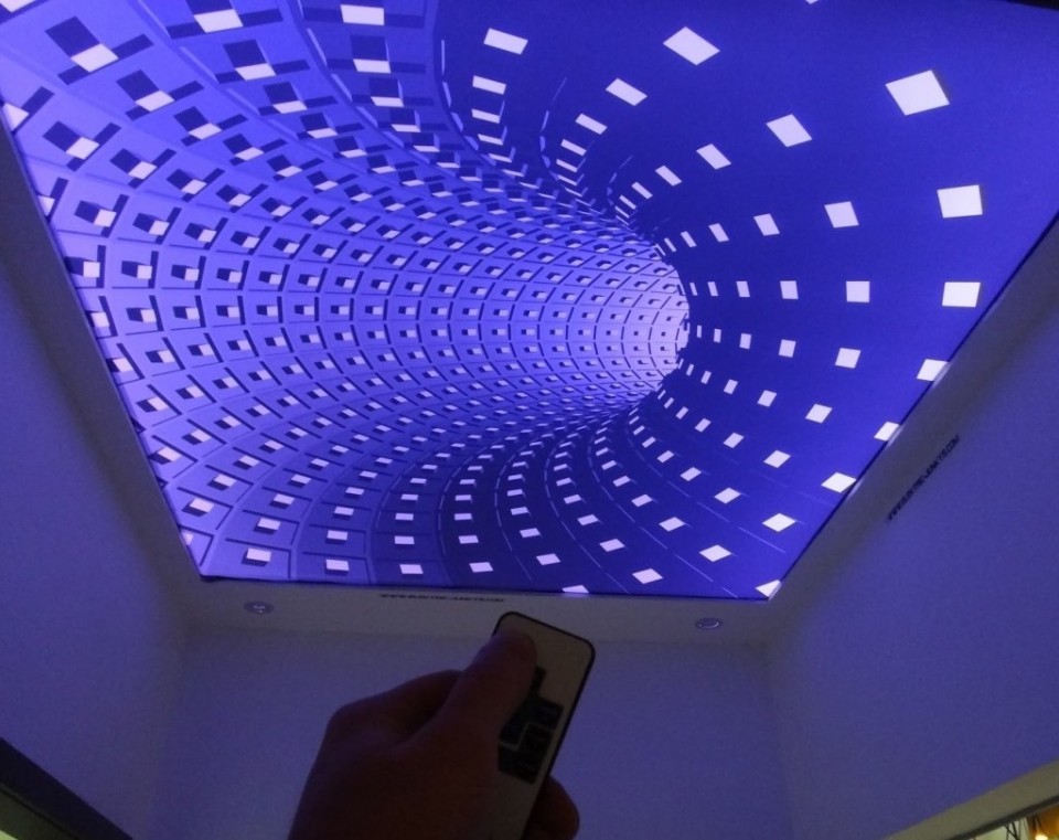 Заказать 3d натяжные потолки в г. Сольцы